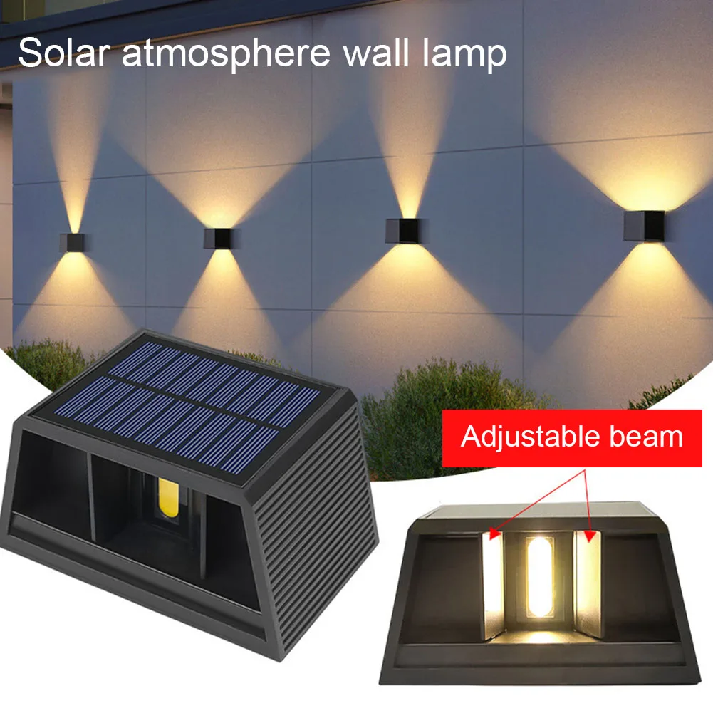 Solar Wall Lights Up Down LED Wall Lamp Outdoor Waterproof Solar Powered Sconce Decoration For Fence Porch
Solar Wall Lights Up Down LED Wall Lamp Outdoor Waterproof Solar Powered Sconce Decoration For Fence Porch