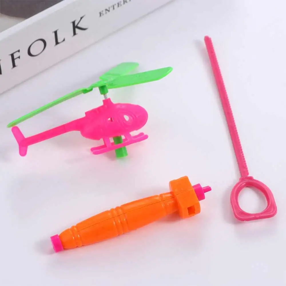 

DIY Pull Line Helicopter Plane Outdoor Games Interactive Toy for kids Birthday Party Favors Pinata Fillers Carnival Prizes