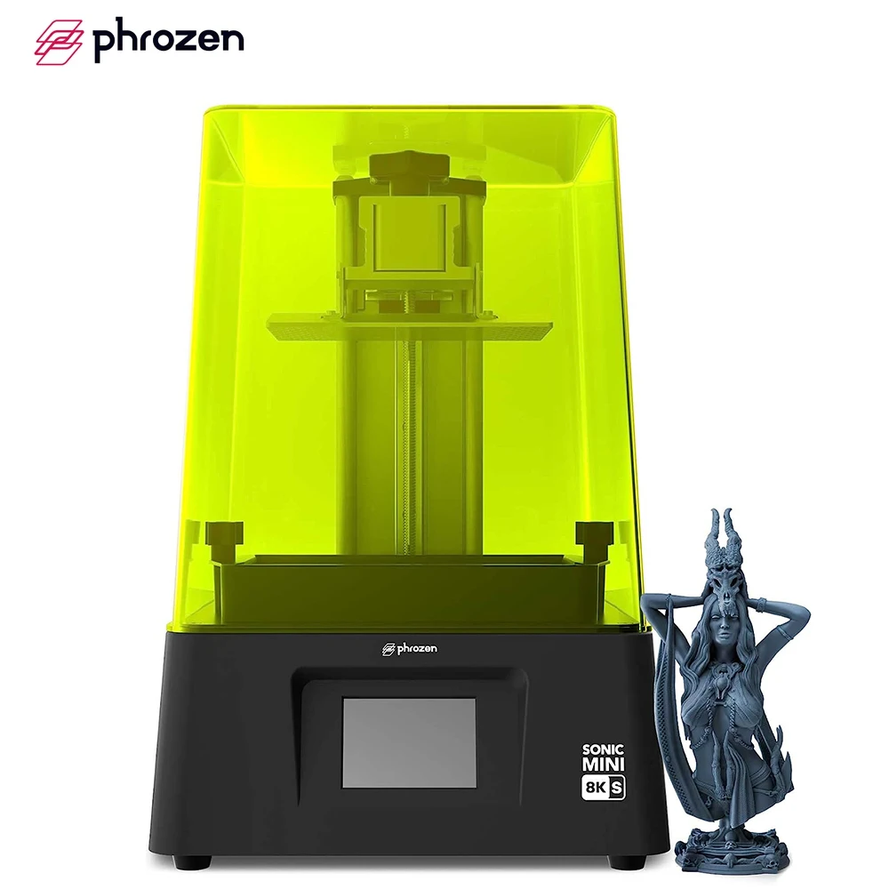Phrozen Sonic Mini 8K S LCD Resin 3D Printer Highest Resolution of 22 µm 7.1” Mono LCD Screen 165*72*170mm 3d Printing Machine
Phrozen Sonic Mini 8K S LCD Resin 3D Printer Highest Resolution of 22 µm 7.1” Mono LCD Screen 165*72*170mm 3d Printing Machine