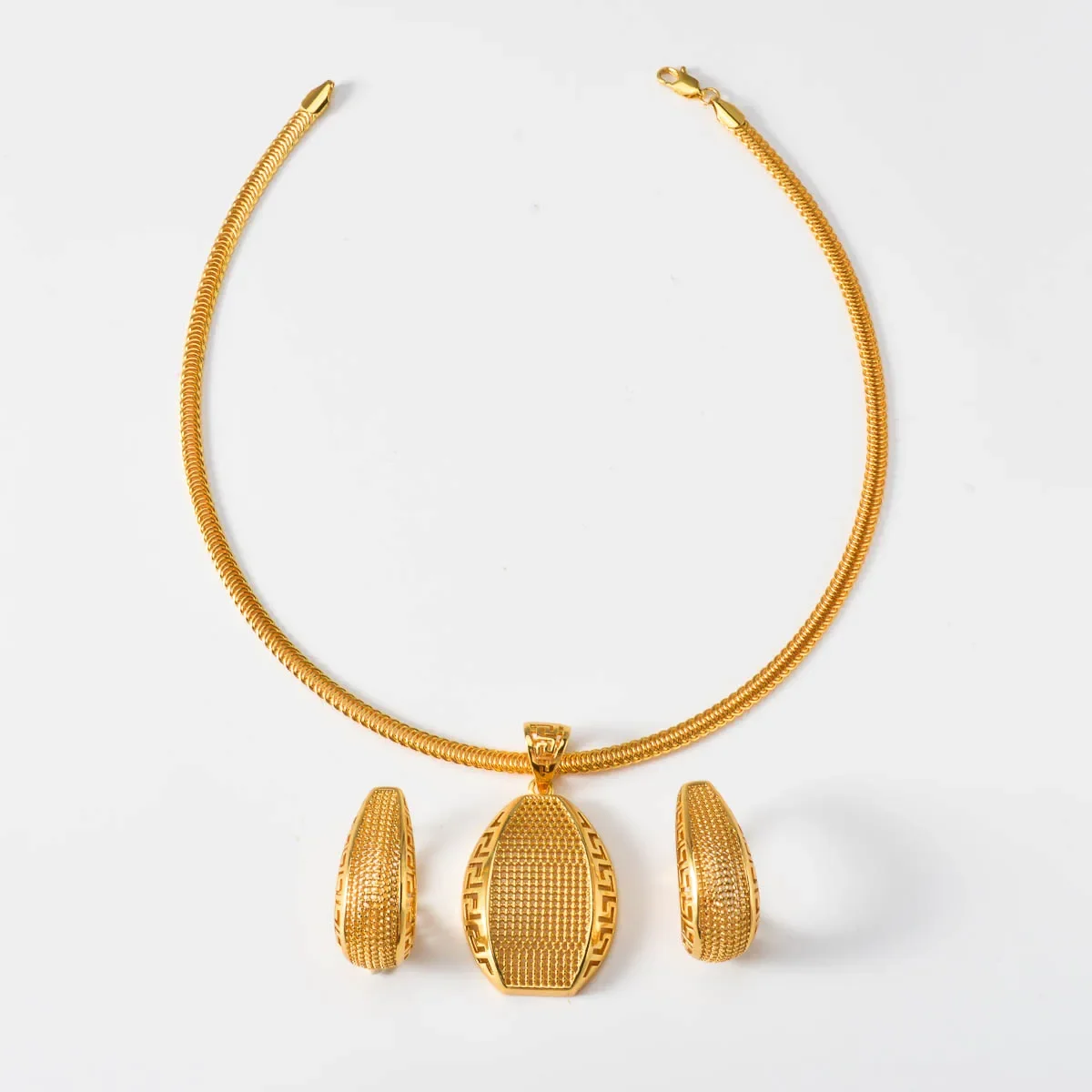 New Style Jewelry Sets Luxury Pendant Earrings Dubai 18k Gold Plated Necklace Party Anniversary Birthday Gifts Accessories 4 Mallzona Sd0a260b640f045808c1323cc2b9a4a71l New Style Jewelry Sets Luxury Pendant Earrings Dubai 18k Gold Plated Necklace Party Anniversary Birthday Gifts Accessories Mallzona