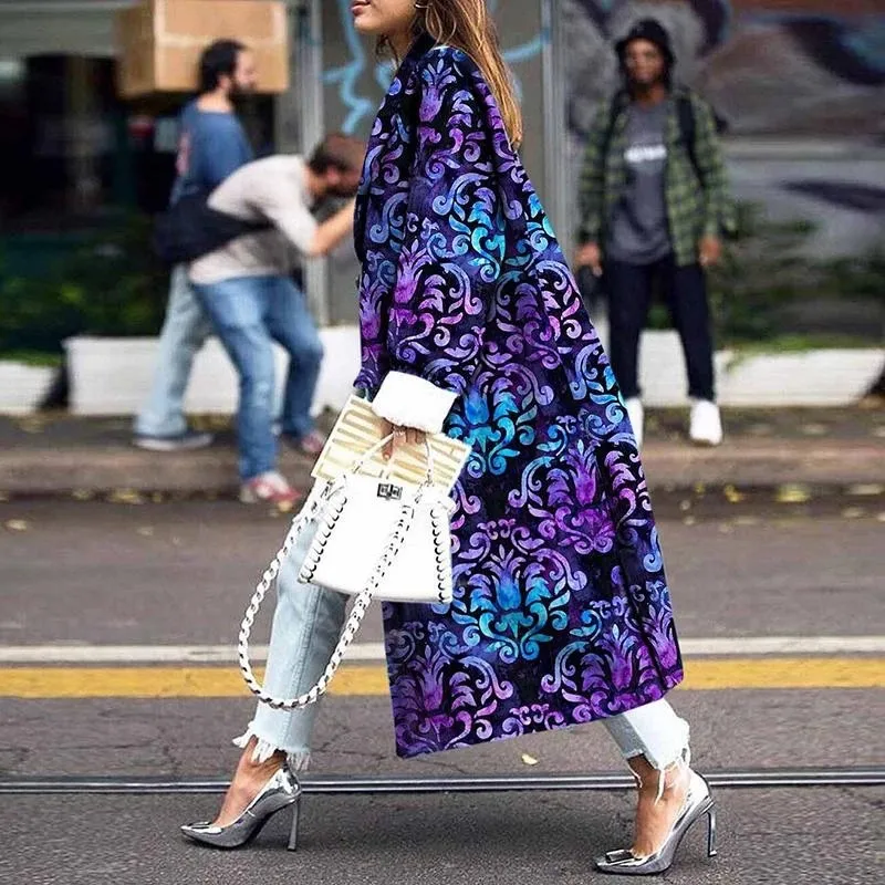 Autumn New Lapel Trench Coat 5XL Women's Long Printing Top Vintage Elegant Luxury Loose Windbreaker Jacket Winter Casual Outwear
Autumn New Lapel Trench Coat 5XL Women's Long Printing Top Vintage Elegant Luxury Loose Windbreaker Jacket Winter Casual Outwear