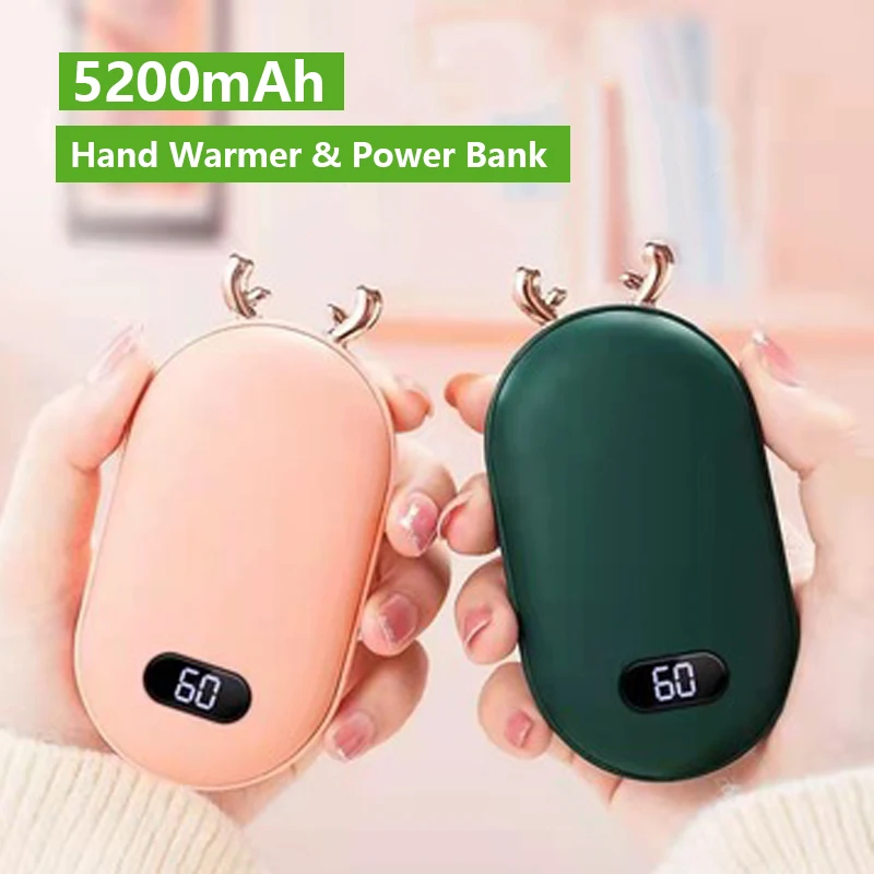 5200mah Usb Hand Warmer Winter Mini Portable Power Bank Hand Warmers Rechargeable Heater Quick Heating Hand Warming Tool
5200mah Usb Hand Warmer Winter Mini Portable Power Bank Hand Warmers Rechargeable Heater Quick Heating Hand Warming Tool