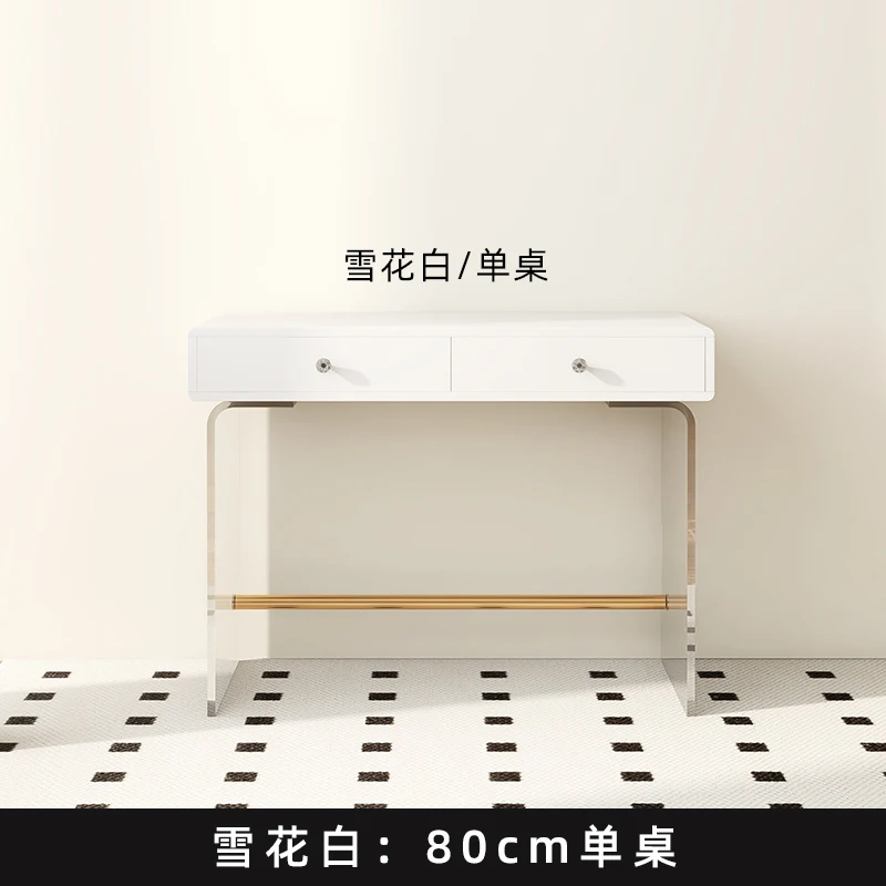 celebrity, ins-style, transparent cream, light luxury, small dressing table, bedroom, simple and modern
celebrity, ins-style, transparent cream, light luxury, small dressing table, bedroom, simple and modern