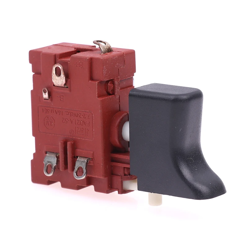 Jlevel electric drill switch FA021A FA021A-52 7.2-24V DC 7.2-24Vd.c 16A DC switch with steering
Jlevel electric drill switch FA021A FA021A-52 7.2-24V DC 7.2-24Vd.c 16A DC switch with steering