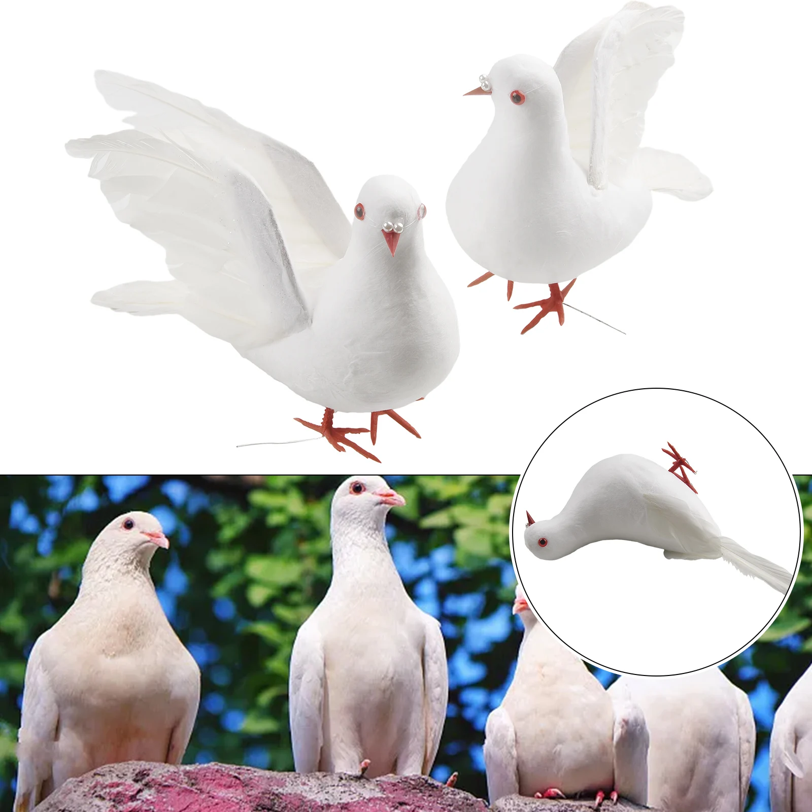 Durable New Practical Home Simulated Birds Artificial Bird Specimen Educational Toys Flying Doves Birds Realistic
Durable New Practical Home Simulated Birds Artificial Bird Specimen Educational Toys Flying Doves Birds Realistic