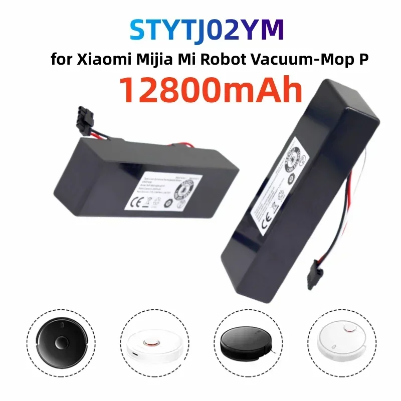6800mAh 14.8V Battery Relacement for Xiaomi STYTJ02YM Mi Robot Vacuum Mop-P for Yunmi MVVO1-JG Haier JX37 Vacuum Cleaner Battery
6800mAh 14.8V Battery Relacement for Xiaomi STYTJ02YM Mi Robot Vacuum Mop-P for Yunmi MVVO1-JG Haier JX37 Vacuum Cleaner Battery