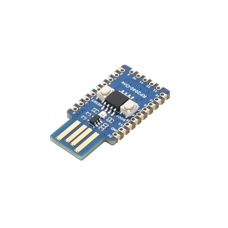 RP2040-One Raspberry Pi Microcontroller Development Board Python 4mb Flash Base On Raspberry Pi RP2040
RP2040-One Raspberry Pi Microcontroller Development Board Python 4mb Flash Base On Raspberry Pi RP2040