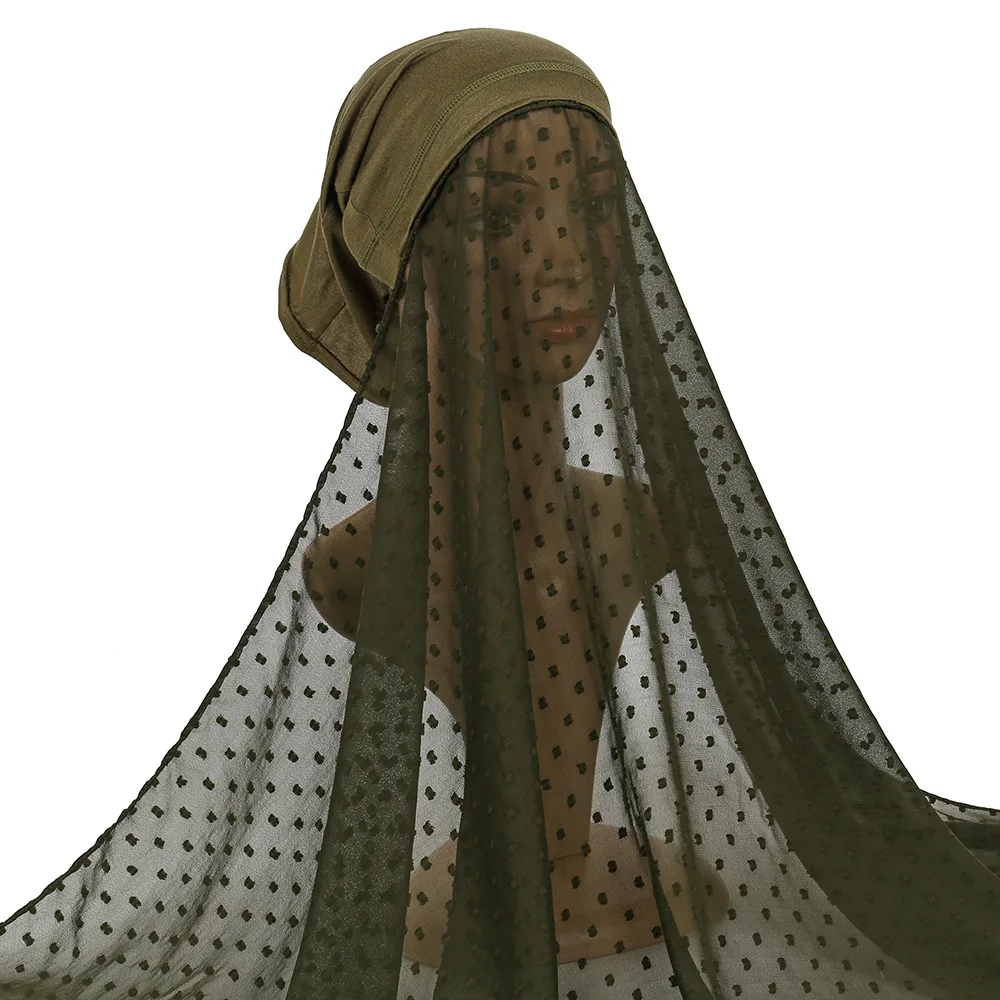 New Bubble Pearl Chiffon Instant Hijab Scarf With Jersey Cotton Underscarf Musilm Women Cap Islam Stretch Veil Headwrap Turbante
New Bubble Pearl Chiffon Instant Hijab Scarf With Jersey Cotton Underscarf Musilm Women Cap Islam Stretch Veil Headwrap Turbante