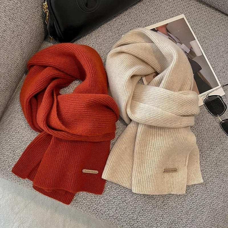 100% Wool Scarf Women Winter Soft Knitted Scarf Girls Korean High Quality Warm Student Neck Protection Shawl Fashion Long Scarf
100% Wool Scarf Women Winter Soft Knitted Scarf Girls Korean High Quality Warm Student Neck Protection Shawl Fashion Long Scarf