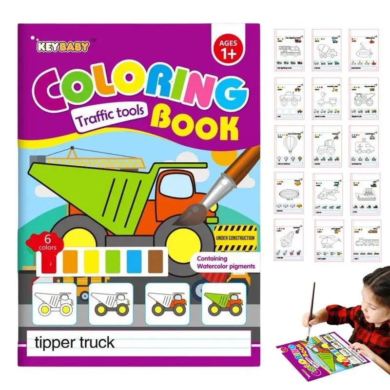 Watercolor Paint Book Useful Picture Book Kids Watercolor Coloring Book Watercolor Painting Books Bright Color Improve Painting
Watercolor Paint Book Useful Picture Book Kids Watercolor Coloring Book Watercolor Painting Books Bright Color Improve Painting