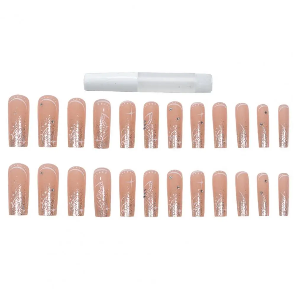 1 Box Faux Nail Plastic Faux Manicure Tips Harmless Sparkling Butterfly Fake Diamond Glitter Artificial Nail Nail Salon Supply
1 Box Faux Nail Plastic Faux Manicure Tips Harmless Sparkling Butterfly Fake Diamond Glitter Artificial Nail Nail Salon Supply