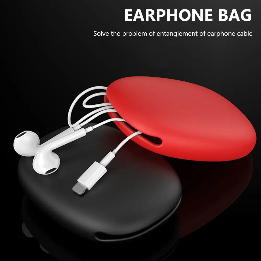 Soft Silicone Case for Phone Charger, Data Cable Storage Box, Earphone Bag Organizer, Home Office
Soft Silicone Case for Phone Charger, Data Cable Storage Box, Earphone Bag Organizer, Home Office