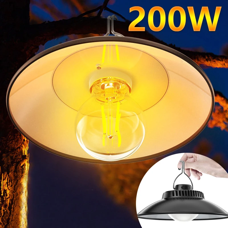 1200mA New LED Camping Light Atmosphere Tent Light Built-in Battery Waterproof Hook TYPEC Rechargeable Camping Light
1200mA New LED Camping Light Atmosphere Tent Light Built-in Battery Waterproof Hook TYPEC Rechargeable Camping Light