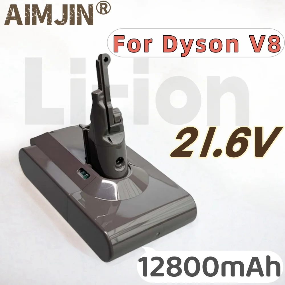 For Dyson V8 21.6V 12800mAh Replacement Battery for Dyson V8 Absolute Cord-Free Vacuum Handheld Vacuum Cleaner Battery
For Dyson V8 21.6V 12800mAh Replacement Battery for Dyson V8 Absolute Cord-Free Vacuum Handheld Vacuum Cleaner Battery