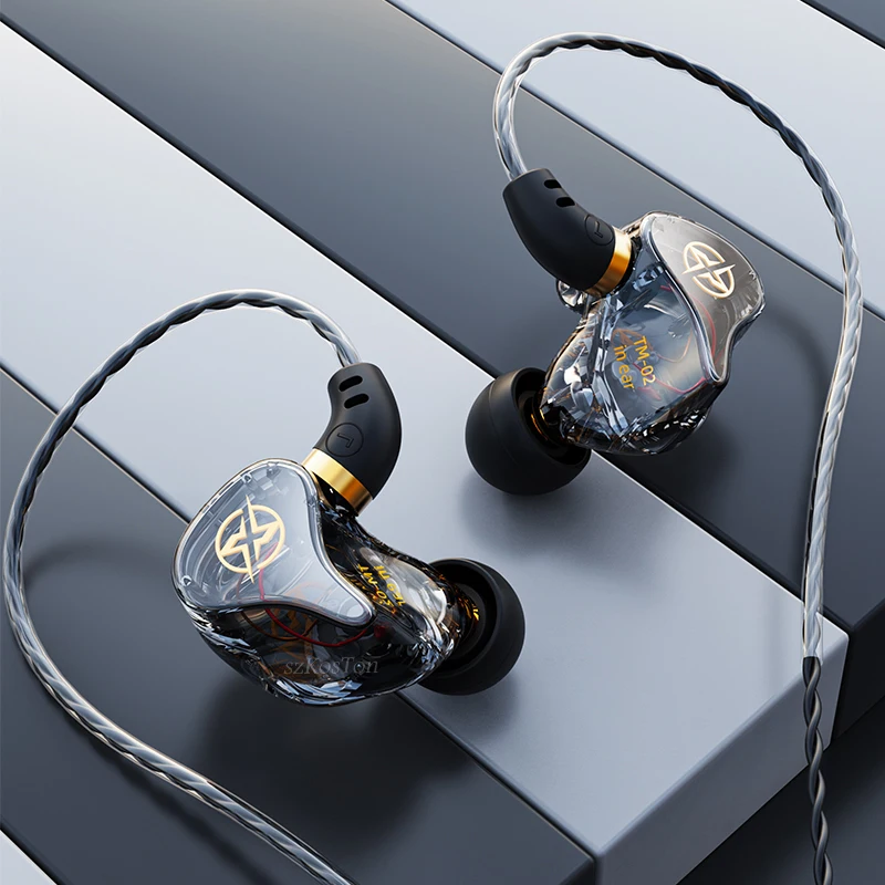 TM-02 HiFi Wired Earphone Dual Drive Headphones with Microphone Noise Reduction Headset Bass Sport Running Music Earbuds Stereo
TM-02 HiFi Wired Earphone Dual Drive Headphones with Microphone Noise Reduction Headset Bass Sport Running Music Earbuds Stereo