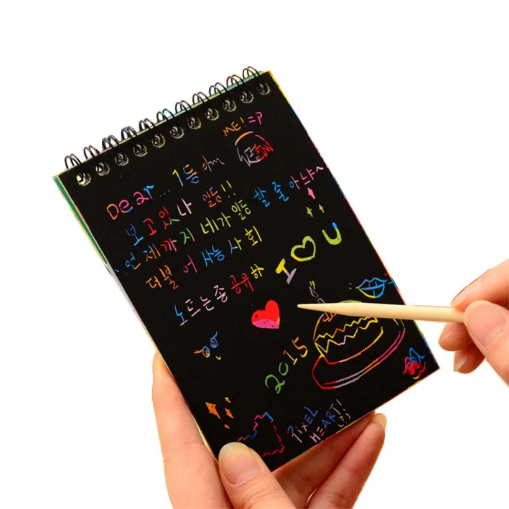 Magic Paper Scratch Paper Art Gift Art Craft Paper Coloring Drawing Art Book Fun Toy Kids Rainbow Scratch Note Book Party
Magic Paper Scratch Paper Art Gift Art Craft Paper Coloring Drawing Art Book Fun Toy Kids Rainbow Scratch Note Book Party