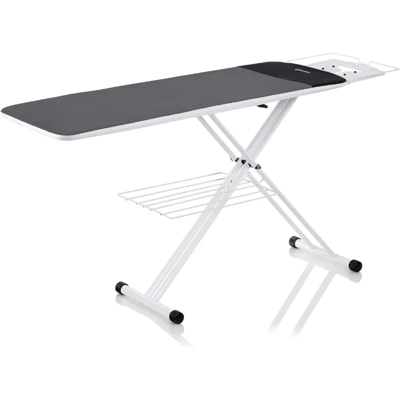 

Reliable 320LB Home Ironing Board - Made in Italy 2-in-1 Home Ironing Table with Large 55 Inch Pressing Surface, Ironing Boards