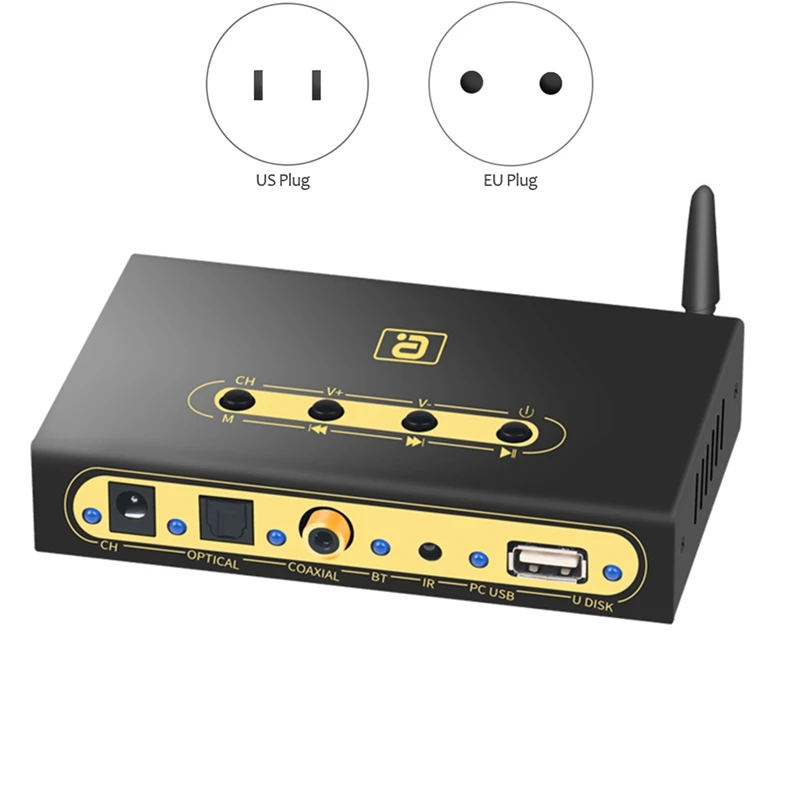 Top Deals 5.1CH Audio Decoder Wireless Bluetooth 5.0 Receiver DTS AC3 Adapter Optical Coaxial U Play PC-USB Converter
Top Deals 5.1CH Audio Decoder Wireless Bluetooth 5.0 Receiver DTS AC3 Adapter Optical Coaxial U Play PC-USB Converter