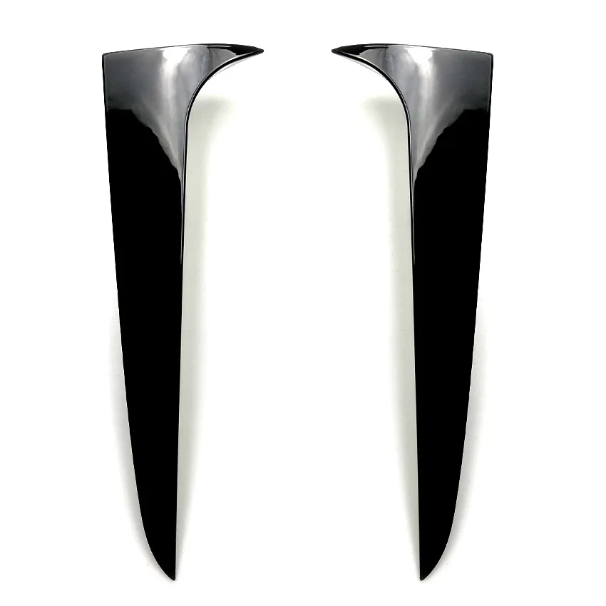 Задний спойлер, боковое заднее крыло для BMW X3 F25 2011-2017, пластиковый глянцевый черный Задний спойлер, оформление автомобиля