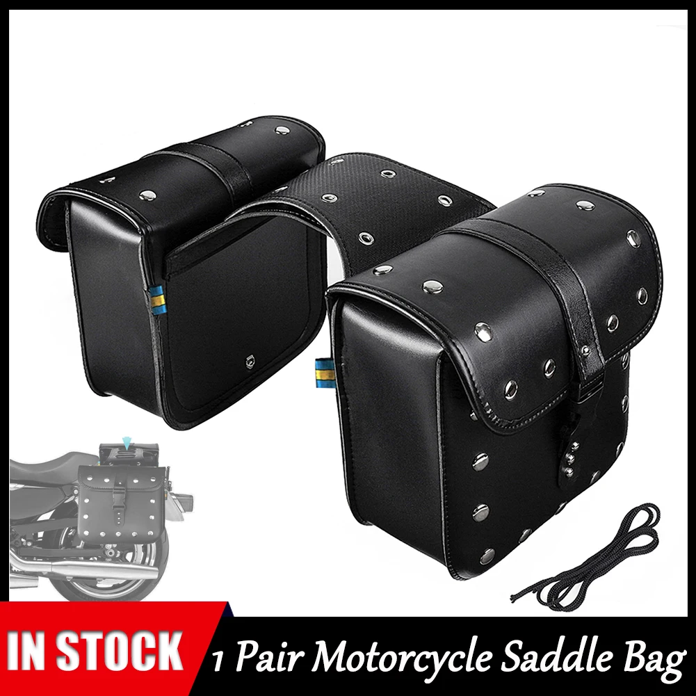 1 Pair Motorcycle Saddle Bag Set Medium Waterproof Insulated PU Leather Side Bag Moto Accessories
1 Pair Motorcycle Saddle Bag Set Medium Waterproof Insulated PU Leather Side Bag Moto Accessories