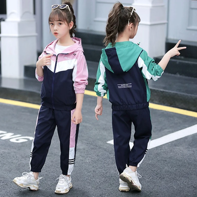 New Girls Clothing Sets Teenage Autumn Tracksuit Kids Plus Size Sportswear Girls Suit Costume Sports Suits 6 8 10 12 Years
New Girls Clothing Sets Teenage Autumn Tracksuit Kids Plus Size Sportswear Girls Suit Costume Sports Suits 6 8 10 12 Years