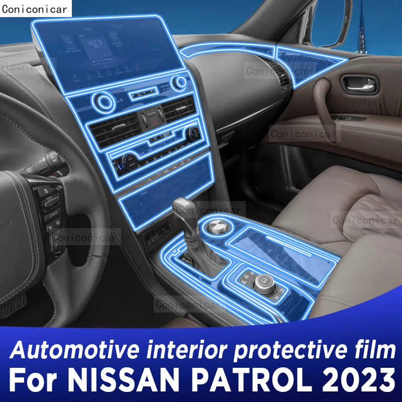 Для панели коробки передач NISSAN патруль 2023 экран навигации Автомобильная внутренняя защитная пленка наклейка против царапин аксессуары
Для панели коробки передач NISSAN патруль 2023 экран навигации Автомобильная внутренняя защитная пленка наклейка против царапин аксессуары