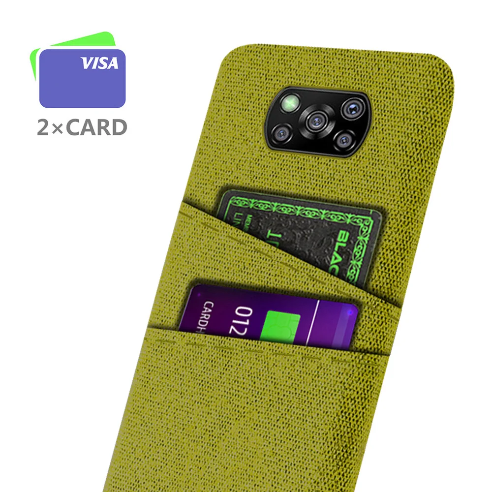 Fabric Case For Xiaomi Pocophone Poco X3 NFC Case Dual Card Luxury Business Cover for Mi Poco X3 Pro X3 GT Back Coque Funda
Fabric Case For Xiaomi Pocophone Poco X3 NFC Case Dual Card Luxury Business Cover for Mi Poco X3 Pro X3 GT Back Coque Funda