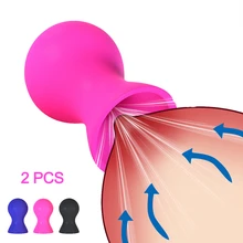 Soft Silicone Mini Nipple Sucker Cupping Enhancer Vacuum Correction Clitoris Pumps for Women Sex Toys Bdsm Restraint Massager