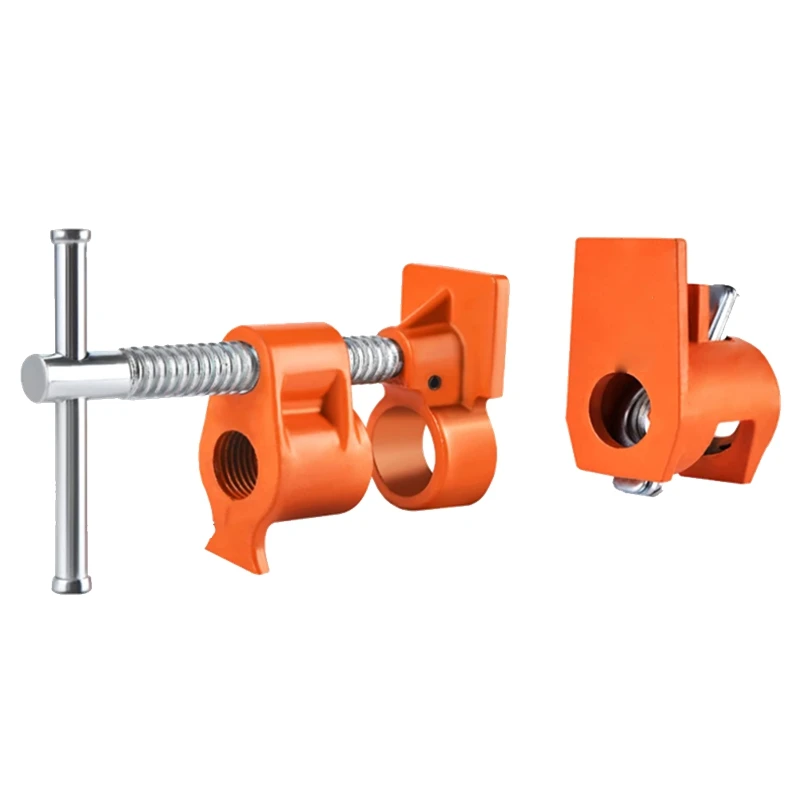 Wood Clamps 1 Pack 1/2 Inch Pipe Clamps, Fits With 1/2In Tube,Suitable For Woodworking Assembly Or Cuttings, Wood Clamps
Wood Clamps 1 Pack 1/2 Inch Pipe Clamps, Fits With 1/2In Tube,Suitable For Woodworking Assembly Or Cuttings, Wood Clamps