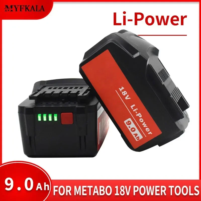 For Metabo 18V 4.0-9.0Ah Battery Power Tools Drill Driver Wrench Hammer Grinder for Metabo 18VBattery Asc30 Asc55 625592000
For Metabo 18V 4.0-9.0Ah Battery Power Tools Drill Driver Wrench Hammer Grinder for Metabo 18VBattery Asc30 Asc55 625592000