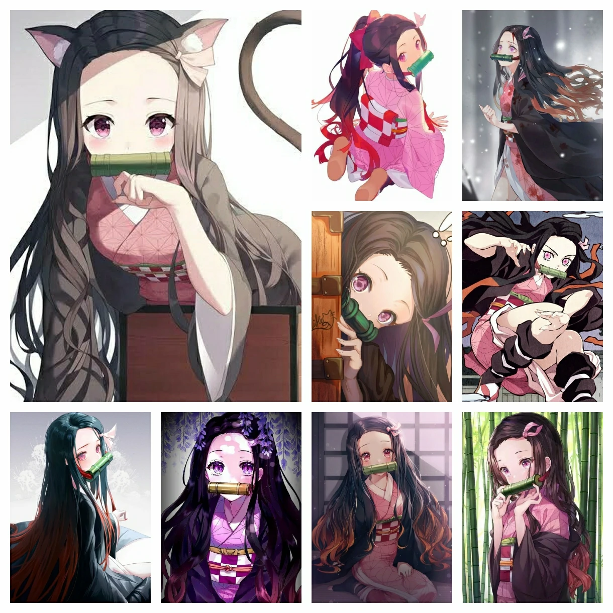 DIY Anime Demon Slayer Nezuko Diamond Rhinestones Painting Japanese Cartoon Cross Stitch Embroidery Picture Mosaic Bedroom Decor
DIY Anime Demon Slayer Nezuko Diamond Rhinestones Painting Japanese Cartoon Cross Stitch Embroidery Picture Mosaic Bedroom Decor