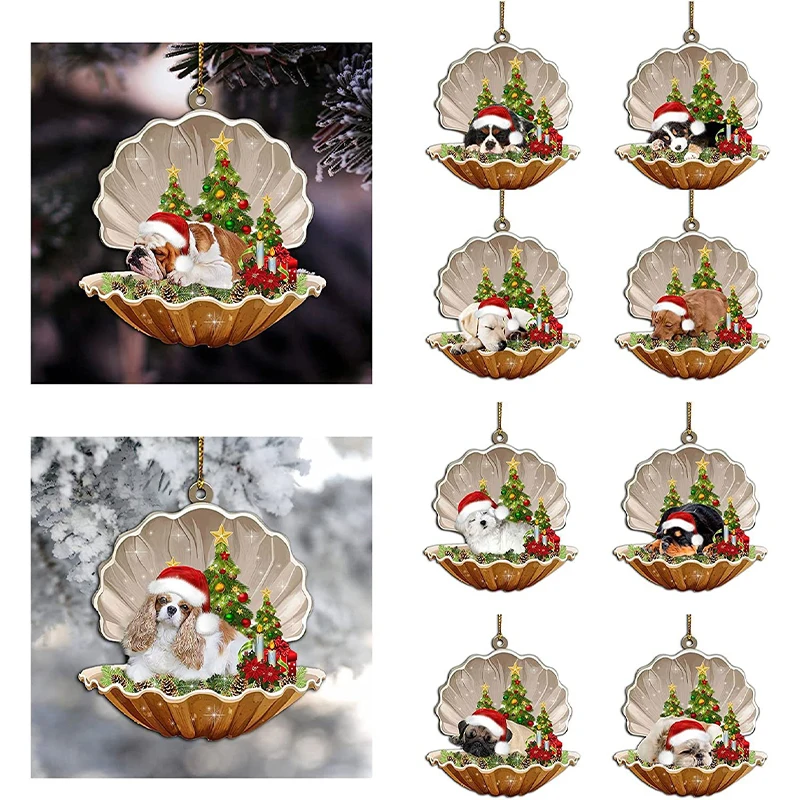 2024 Christmas Cute Puppy Dog Shell Hanging Pendants Xmas Tree Drop Ornament Merry Chriatma Home Decor Happy New Year Gifts
2024 Christmas Cute Puppy Dog Shell Hanging Pendants Xmas Tree Drop Ornament Merry Chriatma Home Decor Happy New Year Gifts
