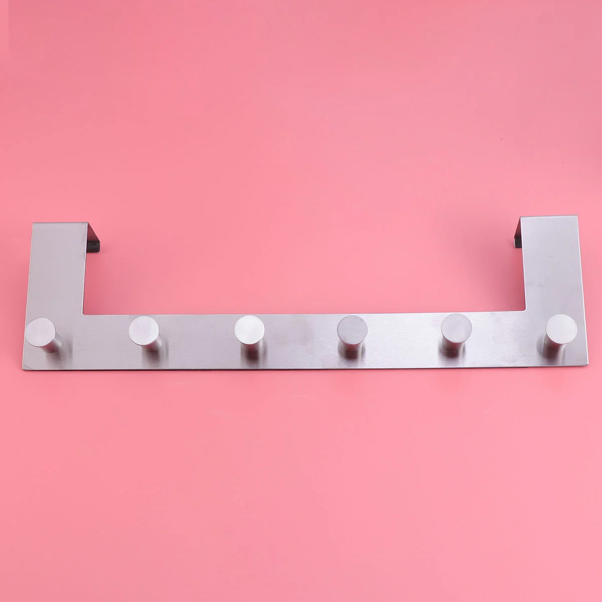 Stainless Steel Over the Door Hooks Rack Clothes for Cloth Pants Hat Towel (6-Hook)
Stainless Steel Over the Door Hooks Rack Clothes for Cloth Pants Hat Towel (6-Hook)