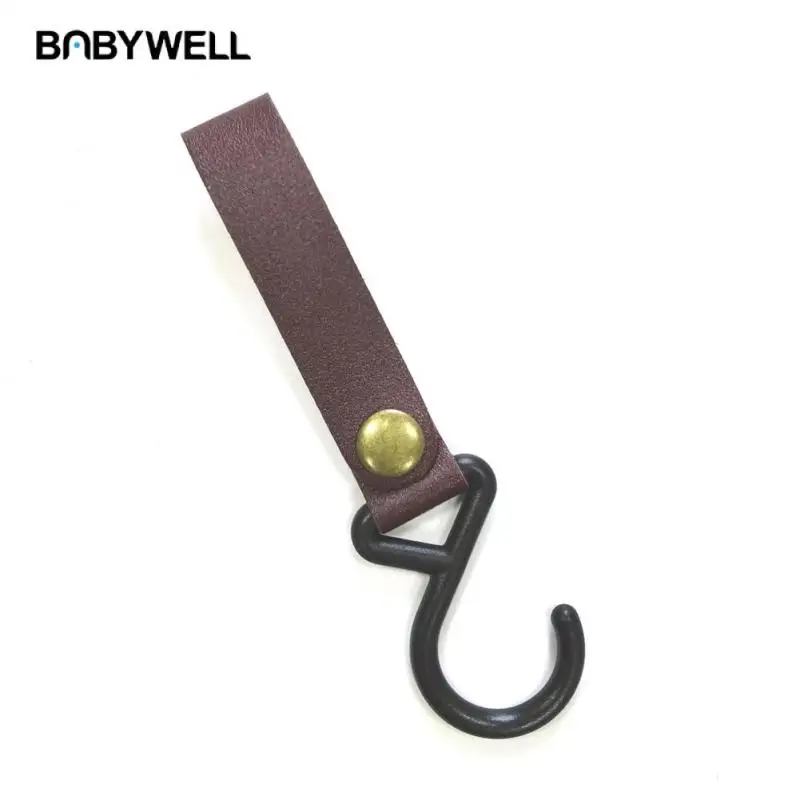 Outdoor Baby Bag Stroller Hook PU Leather Strap S Hooks with Plastic Carabiners Stroller Accessories for Pram Stroller P31B
Outdoor Baby Bag Stroller Hook PU Leather Strap S Hooks with Plastic Carabiners Stroller Accessories for Pram Stroller P31B