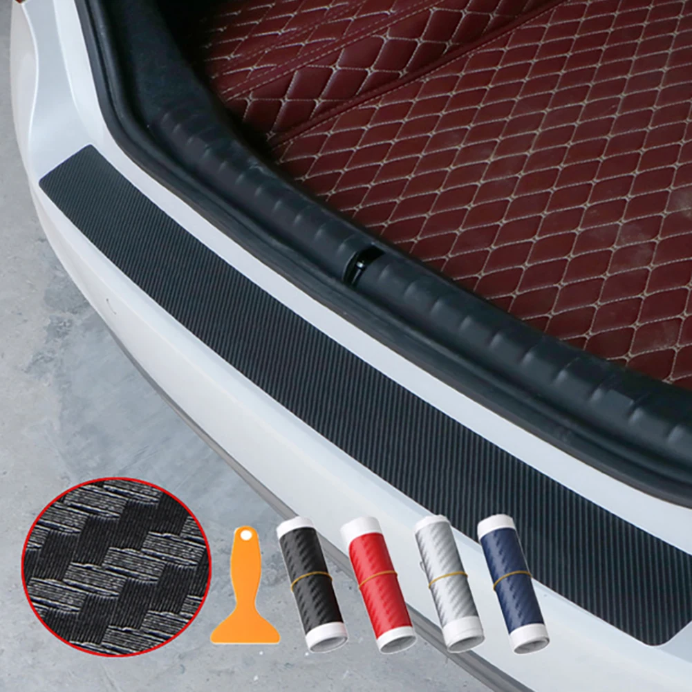 Universal Car Trunk Door Sill Plate Protector Rear Bumper Guard PVC Mouldings Pad Trim Cover Strip Car Styling Accessories
Universal Car Trunk Door Sill Plate Protector Rear Bumper Guard PVC Mouldings Pad Trim Cover Strip Car Styling Accessories