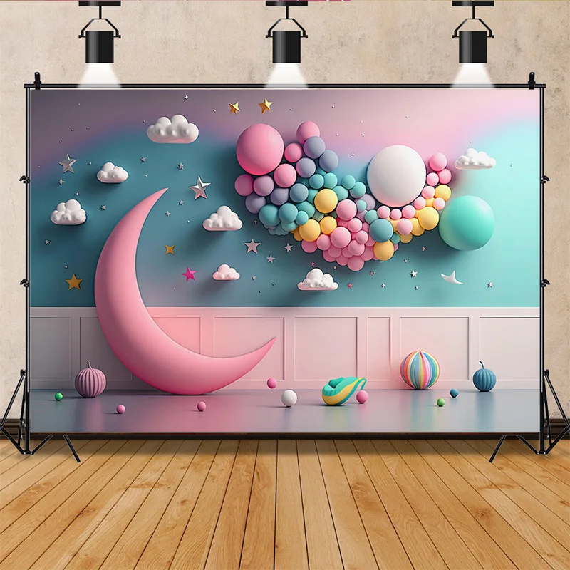 Happy Birthday Newborn Theme Photography Backdrops Prop Air Balloon Party Decorations Baby Shower Photo Studio Background BB-03
Happy Birthday Newborn Theme Photography Backdrops Prop Air Balloon Party Decorations Baby Shower Photo Studio Background BB-03