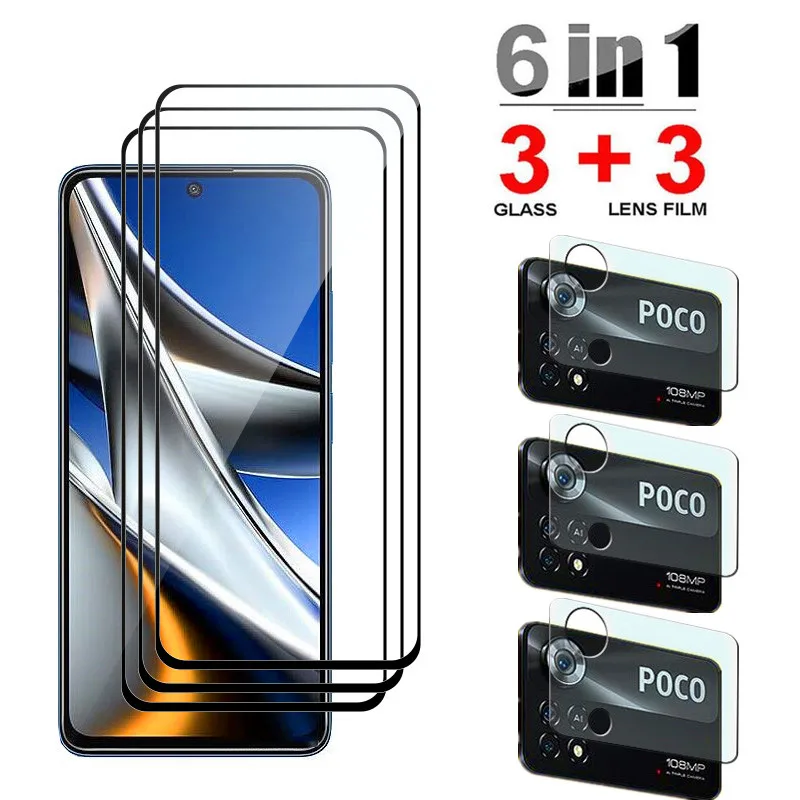 Screen Protector For Poco X4 Pro 5G Tempered Glass Front Film Anti-Scratch Black edge glass For Poco X4 Pro 5G Soft Camera film
Screen Protector For Poco X4 Pro 5G Tempered Glass Front Film Anti-Scratch Black edge glass For Poco X4 Pro 5G Soft Camera film
