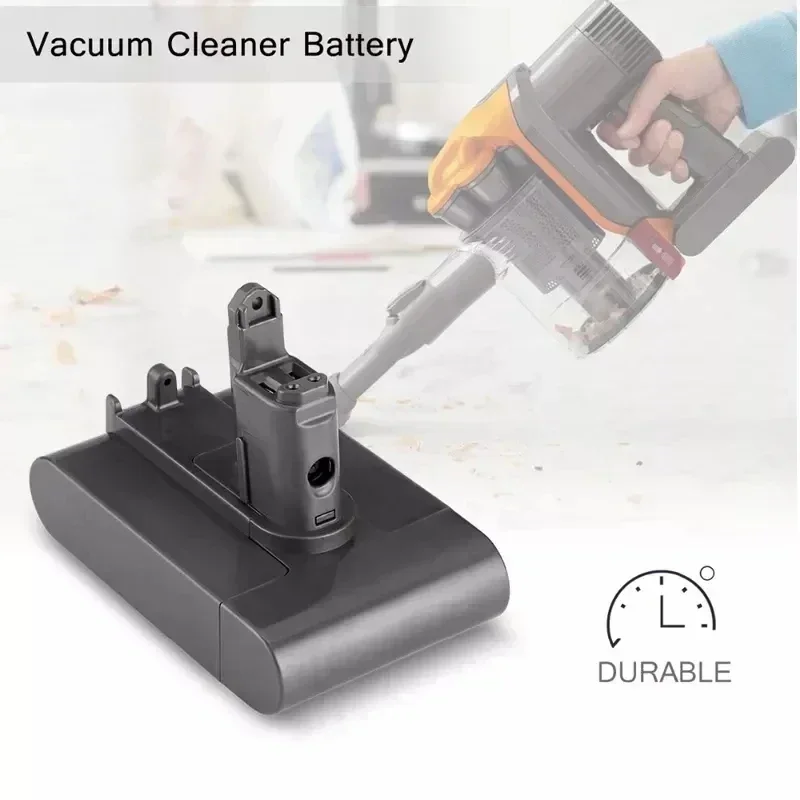 ForDyson 22.2V 12800/16800mAh Type A/B Li-ion Vacuum Battery forDyson DC35, DC45 DC31 DC34 DC44 DC31 Animal DC35 Animal
ForDyson 22.2V 12800/16800mAh Type A/B Li-ion Vacuum Battery forDyson DC35, DC45 DC31 DC34 DC44 DC31 Animal DC35 Animal