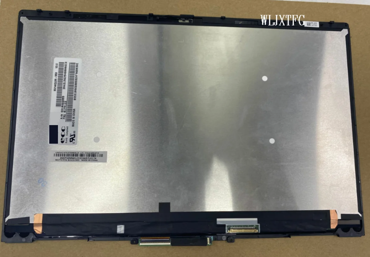 14-дюймовый сенсорный ЖК-экран для Thinkpad X1 Yoga 4th 2019 NV140QUM-N53 P/N SD10Q66885 FRU 01YN122 4K UHD IPS
14-дюймовый сенсорный ЖК-экран для Thinkpad X1 Yoga 4th 2019 NV140QUM-N53 P/N SD10Q66885 FRU 01YN122 4K UHD IPS