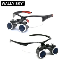 2.5X 3.5X Dental Loupe Binocular Magnifier Optical Magnifying Glass Working Distance 320-420 mm
2.5X 3.5X Dental Loupe Binocular Magnifier Optical Magnifying Glass Working Distance 320-420 mm