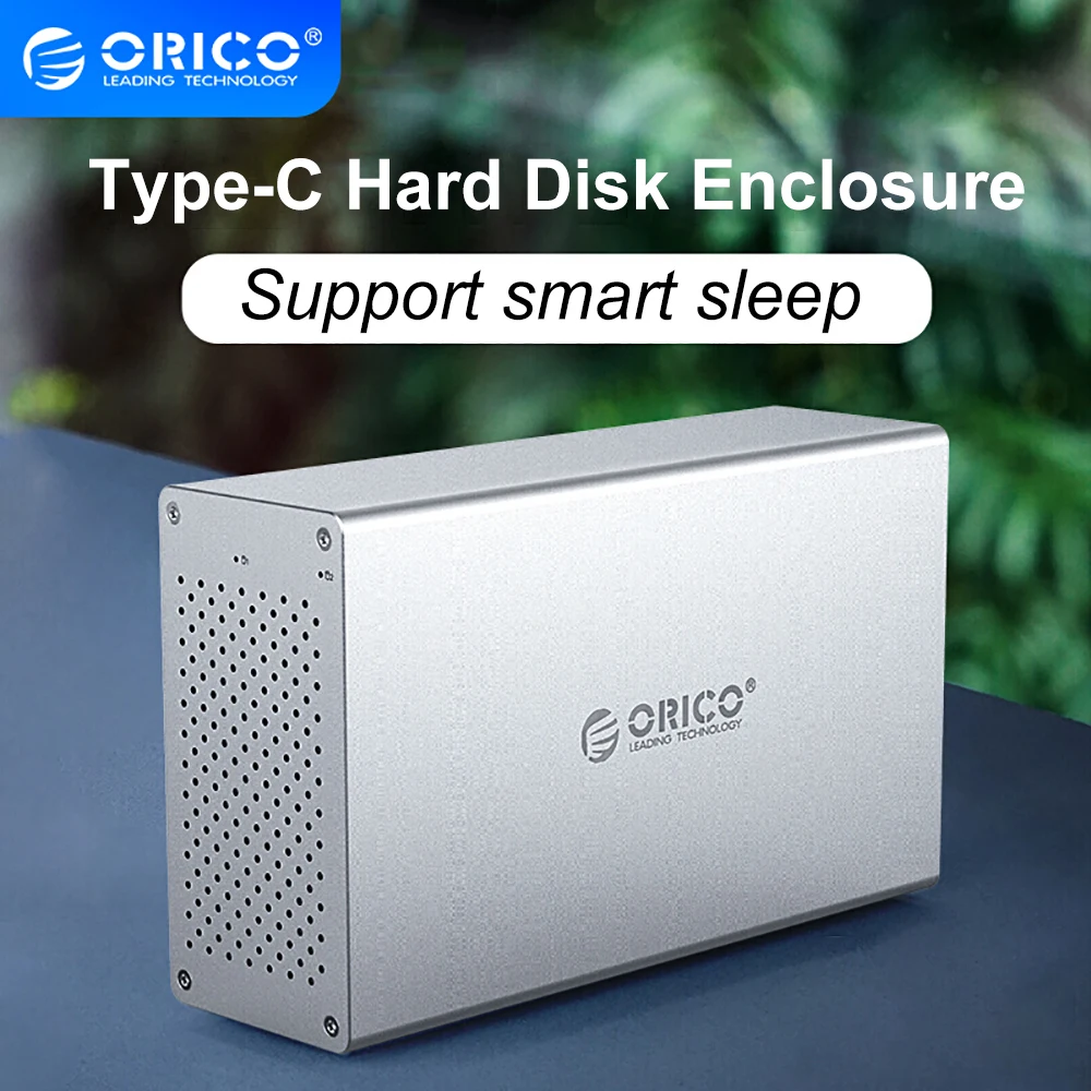 ORICO 3.5'' 2 Bay Type C HDD Docking Station Aluminum HDD Enclosure Support 20TB 5Gbps 12V Adapter HDD Case PC case Support UASP
ORICO 3.5'' 2 Bay Type C HDD Docking Station Aluminum HDD Enclosure Support 20TB 5Gbps 12V Adapter HDD Case PC case Support UASP