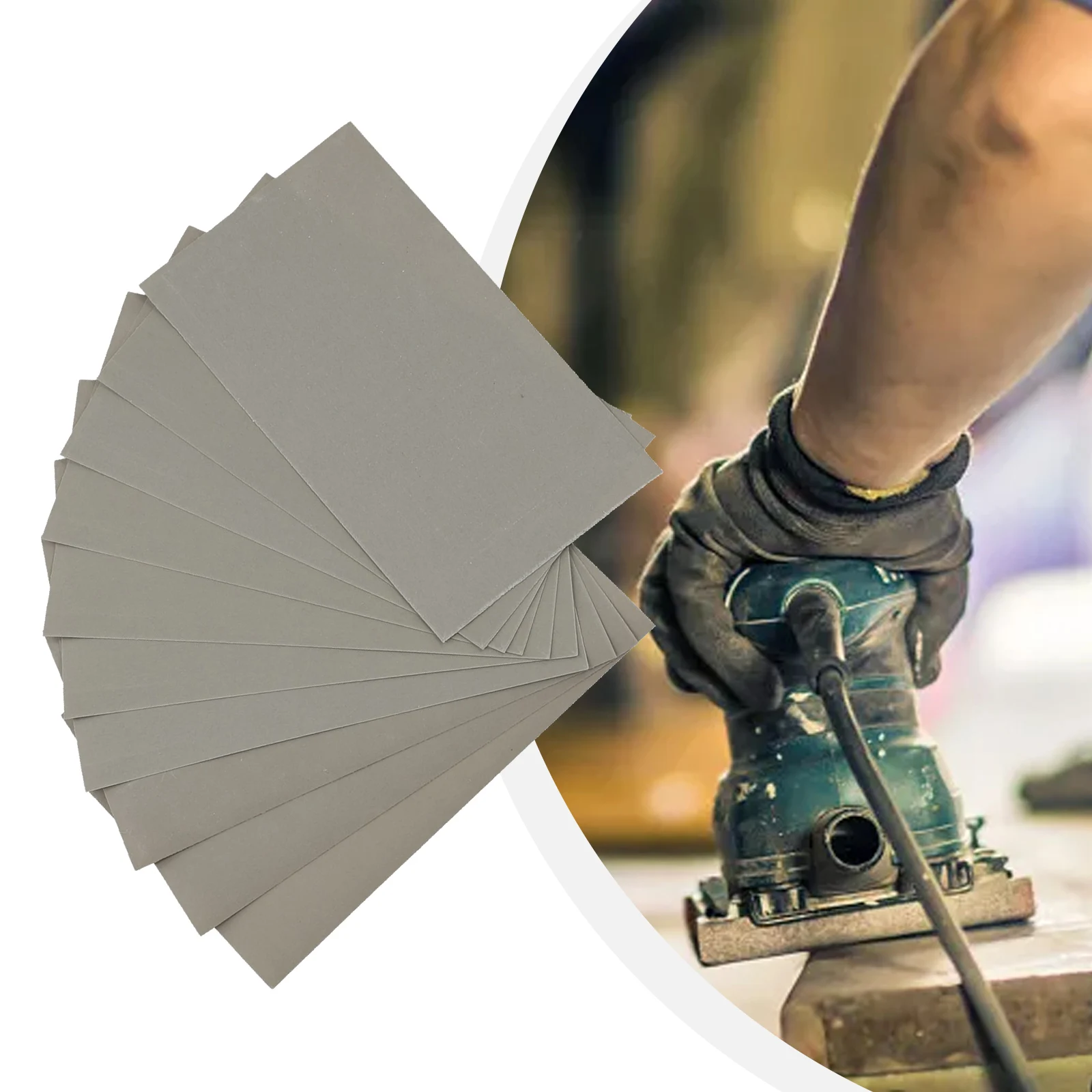 10pcs Sandpaper Wet / Dry 3in*5-1/2in 600/800/1000/1200/1500/2000/2500Grit Abrasive Tools For Automotive Industry Electronics
10pcs Sandpaper Wet / Dry 3in*5-1/2in 600/800/1000/1200/1500/2000/2500Grit Abrasive Tools For Automotive Industry Electronics