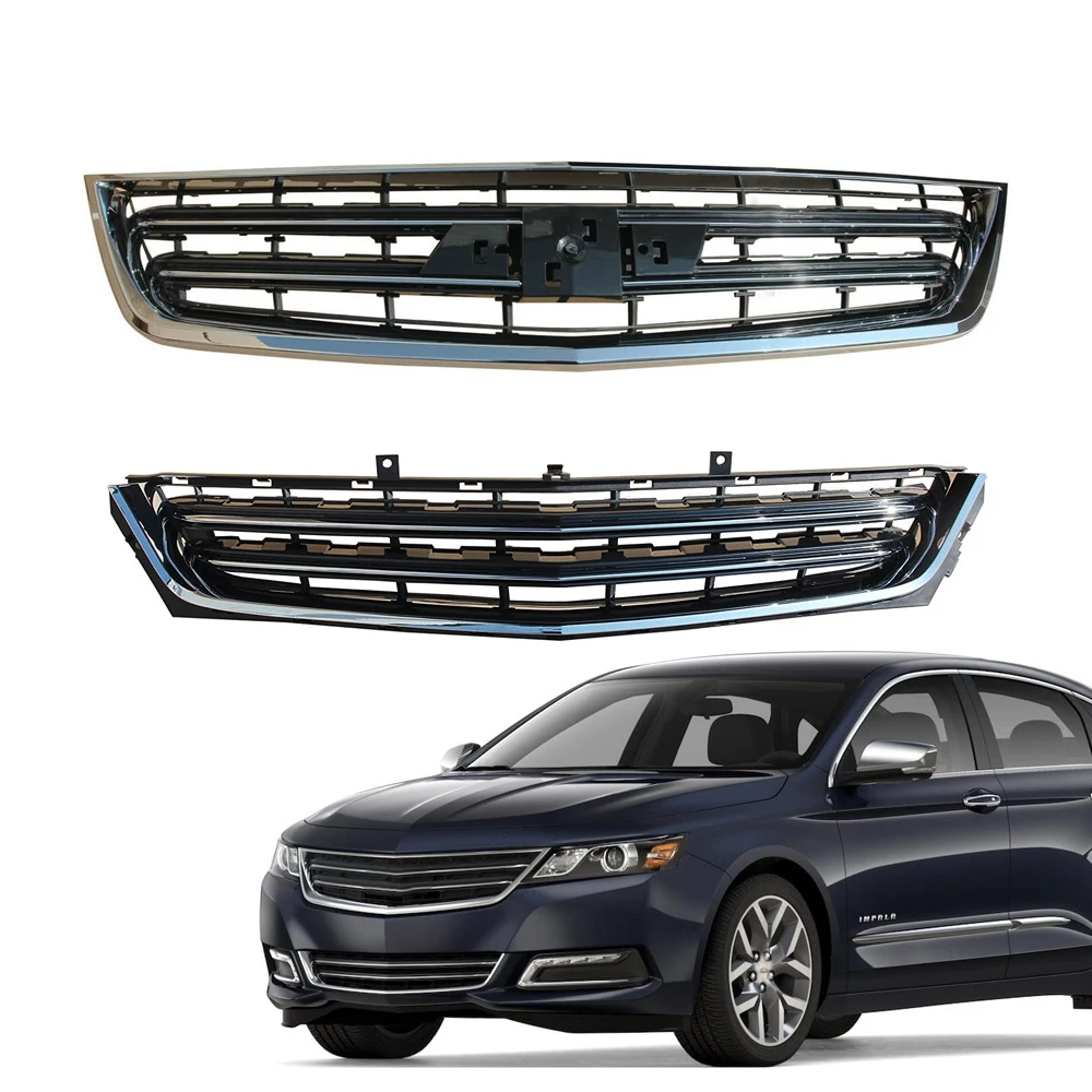 For 2014-20 Chevrolet Impala Chrome Front Bumper Upper Grille Middle Lower Grill
For 2014-20 Chevrolet Impala Chrome Front Bumper Upper Grille Middle Lower Grill