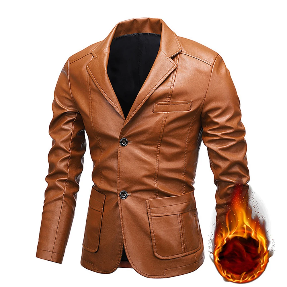Mens Coat Moto Zip Coats Comfortable Faux Leather Fur Lined Lapel Long Sleeve Regular Retro Slim Fit 1pc Thicken
Mens Coat Moto Zip Coats Comfortable Faux Leather Fur Lined Lapel Long Sleeve Regular Retro Slim Fit 1pc Thicken