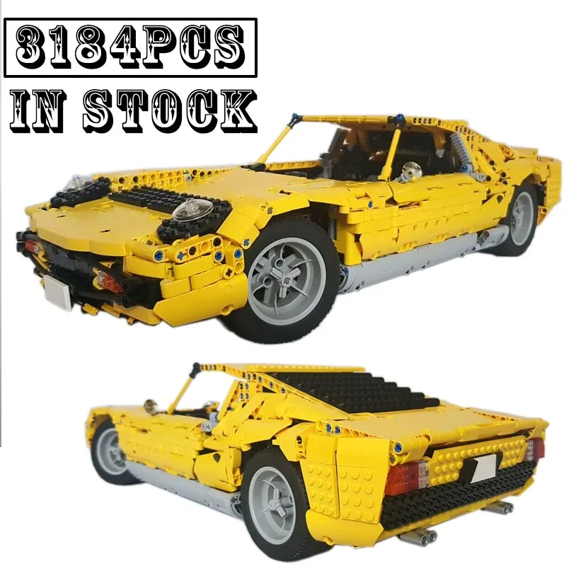 Новинка, модель супер спортивного автомобиля Miura в масштабе 1:8, Строительный набор, строительные блоки, кирпичи, игрушки «сделай сам» для детей, подарки на день рождения, набор для мальчиков
Новинка, модель супер спортивного автомобиля Miura в масштабе 1:8, Строительный набор, строительные блоки, кирпичи, игрушки «сделай сам» для детей, подарки на день рождения, набор для мальчиков