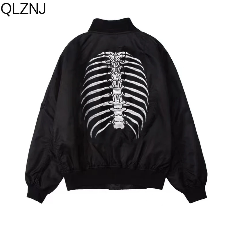 Y2k Men Clothing Varsity Bomber Jacket Spring 2023 Women's Vintage Skeleton Print Baseball Jacket Couple College Coat Cardigan
Y2k Men Clothing Varsity Bomber Jacket Spring 2023 Women's Vintage Skeleton Print Baseball Jacket Couple College Coat Cardigan