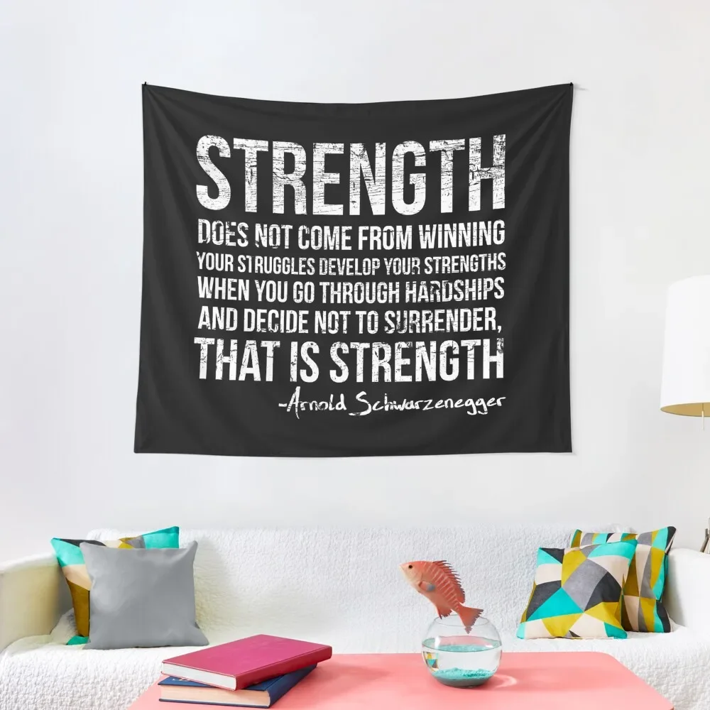 

Strength Tapestry House Decor Room Decorations Aesthetics Home Decorating Wall Art Tapestry