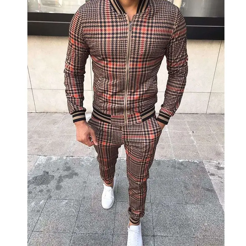 2024 Men's Leisure Sports Set Autumn Thin Zipper Coat Long Pants 3D Printing Set
2024 Men's Leisure Sports Set Autumn Thin Zipper Coat Long Pants 3D Printing Set