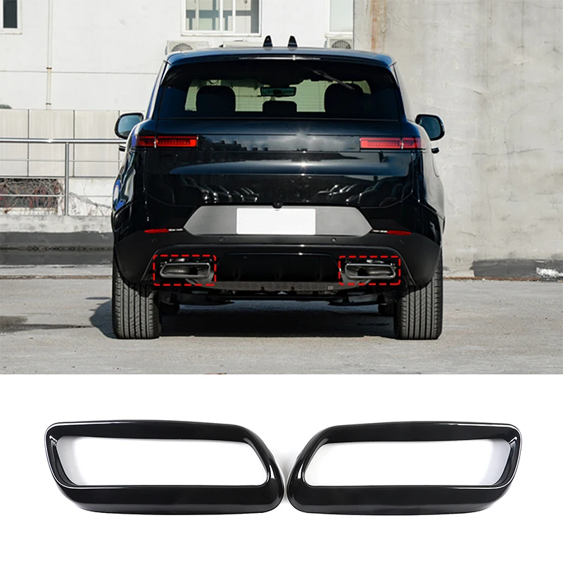 For 2023-2024 Land Rover Range Rover Sport L461 Stainless Steel Black Car Exhaust Pipe Tail Throat Decorative Frame Accessories
For 2023-2024 Land Rover Range Rover Sport L461 Stainless Steel Black Car Exhaust Pipe Tail Throat Decorative Frame Accessories