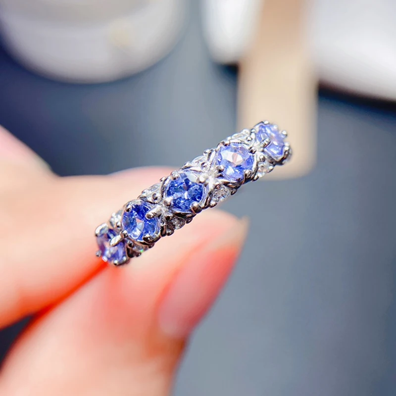 Natural tanzanite women's RING ,925 sterling silver,free shipping,special design,Wedding Engagement Christmas Gifts
Natural tanzanite women's RING ,925 sterling silver,free shipping,special design,Wedding Engagement Christmas Gifts